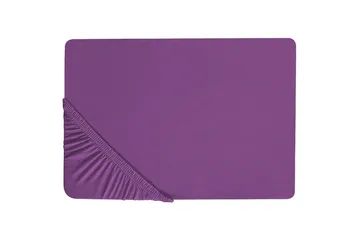 Laken med strikk Janbu Lilla, 140x200 cm