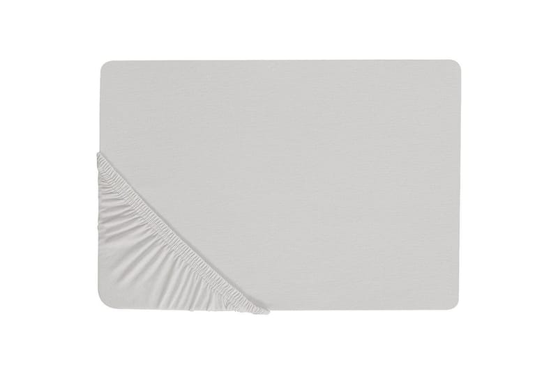 Laken med strikk Janbu Lys grå, 140x200 cm - Lys grå, 140x200 cm - Tekstiler & tepper - Sengetøy - Laken - Dra på laken