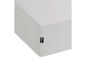 Laken med strikk Janbu Lys grå, 200x200 cm - Lys grå, 200x200 cm - Tekstiler & tepper - Sengetøy - Laken - Dra på laken