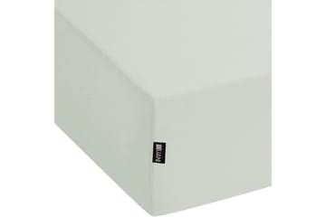 Laken med strikk Janbu Lys grønn, 200x200 cm - Lys grønn, 200x200 cm - Tekstiler & tepper - Sengetøy - Laken - Dra på laken