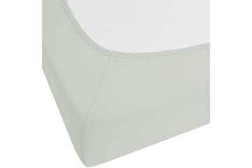 Laken med strikk Janbu Lys grønn, 200x200 cm - Lys grønn, 200x200 cm - Tekstiler & tepper - Sengetøy - Laken - Dra på laken