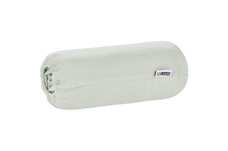 Laken med strikk Janbu Lys grønn, 200x200 cm - Lys grønn, 200x200 cm - Tekstiler & tepper - Sengetøy - Laken - Dra på laken