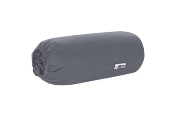 Laken med strikk Janbu Mørk grå, 160x200 cm - Mørk grå, 160x200 cm - Tekstiler & tepper - Sengetøy - Laken - Dra på laken