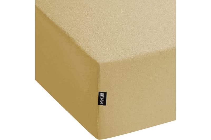 Laken med strikk Janbu Oliven grønn, 90x200 cm - Oliven grønn, 90x200 cm - Tekstiler & tepper - Sengetøy - Laken - Dra på laken