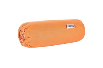 Laken med strikk Janbu Oransje, 180x200 cm - Oransje, 180x200 cm - Tekstiler & tepper - Sengetøy - Laken - Dra på laken