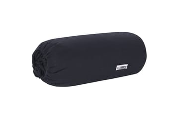 Laken med strikk Janbu Svart, 160x200 cm - Svart, 160x200 cm - Tekstiler & tepper - Sengetøy - Laken - Dra på laken