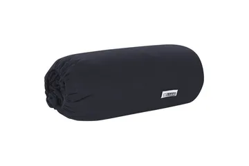 Laken med strikk Janbu Svart, 180x200 cm - Svart, 180x200 cm - Tekstiler & tepper - Sengetøy - Laken - Dra på laken