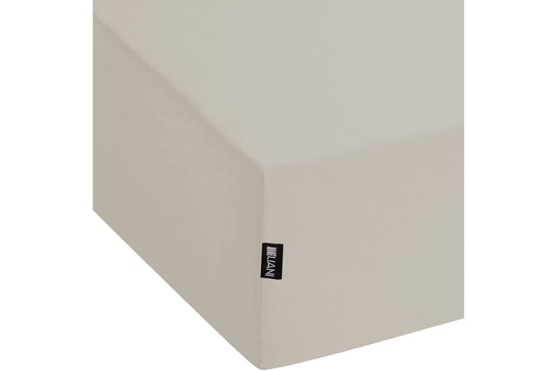 Laken med strikk Janbu Taupe, 160x200 cm - Taupe, 160x200 cm - Tekstiler & tepper - Sengetøy - Laken - Dra på laken