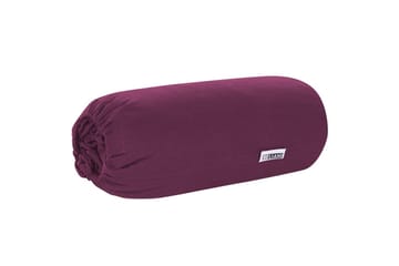 Laken med strikk Janbu Vinrød, 90x200 cm - Vinrød, 90x200 cm - Tekstiler & tepper - Sengetøy - Laken - Dra på laken