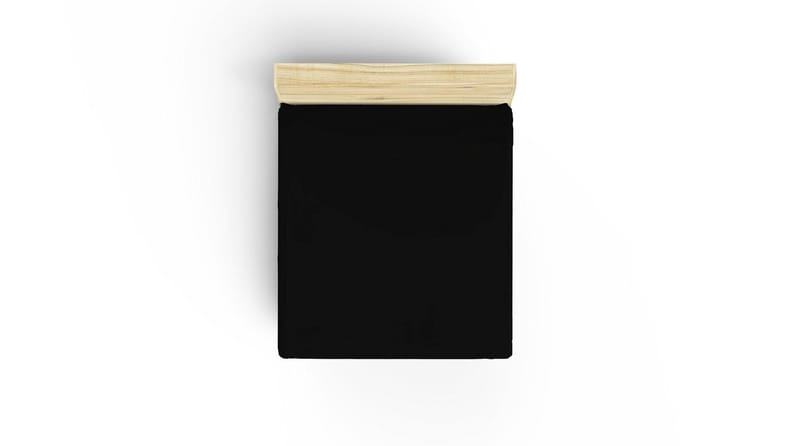 Manchan formsyd laken 140x190 cm, Svart