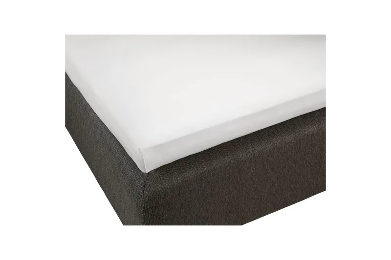 Laken Satin Hvit, 180 x 260 cm