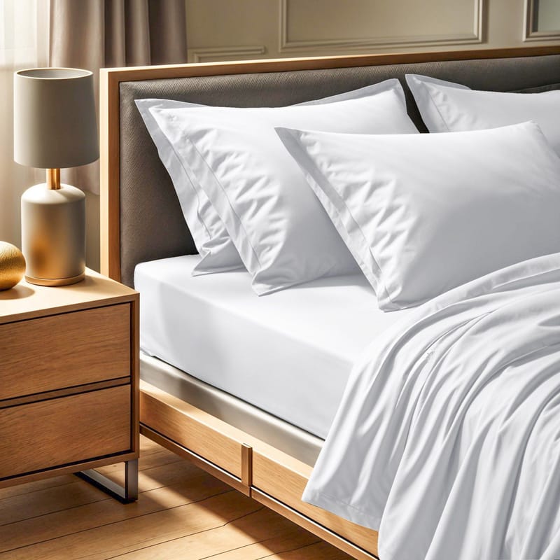 Veyloren formsyd laken 140x190 cm - Hvit - Tekstiler & tepper - Sengetøy - Laken - Dra på laken