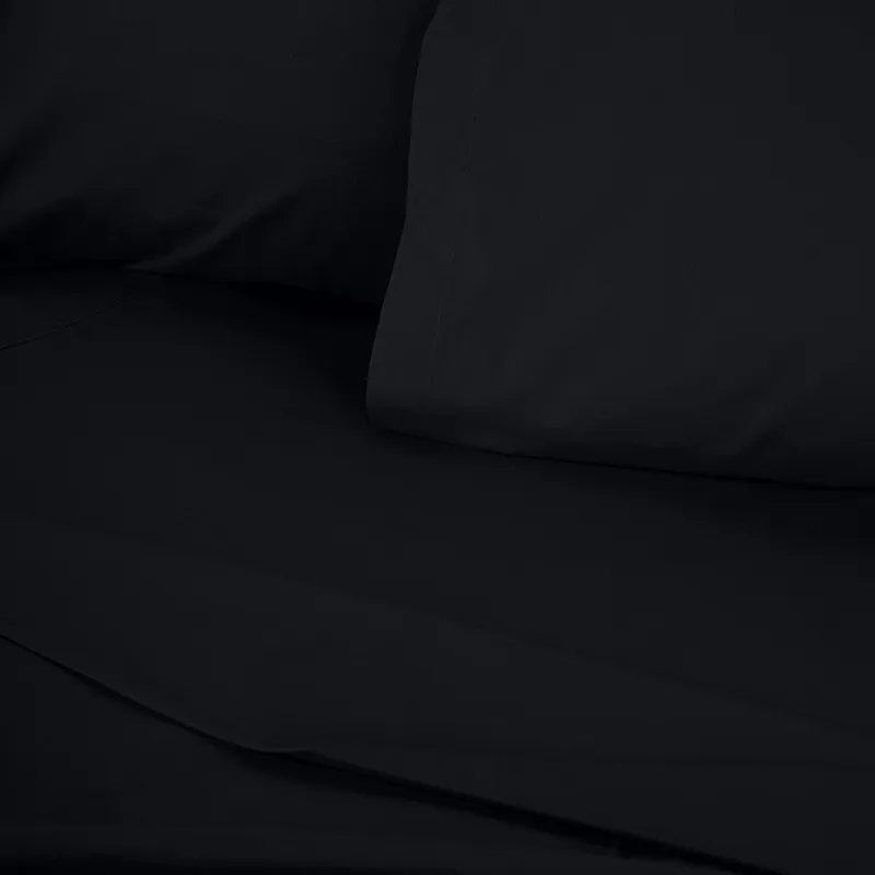 Veyloren formsyd laken 140x190 cm - Svart - Tekstiler & tepper - Sengetøy - Laken - Dra på laken