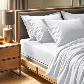 Veyloren formsyd laken 140x200 cm - Hvit - Tekstiler & tepper - Sengetøy - Laken - Dra på laken