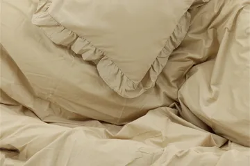 Levi Sengetøysett 2-Deler 150x200/50x60 cm - Beige - Tekstiler & tepper - Sengetøy