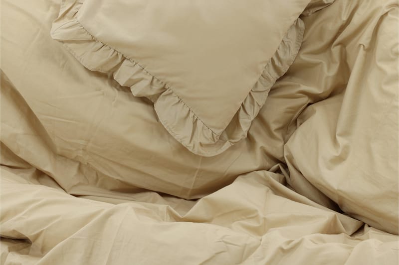 Levi Sengetøysett 2-Deler 150x200/50x60 cm - Beige - Tekstiler & tepper - Sengetøy