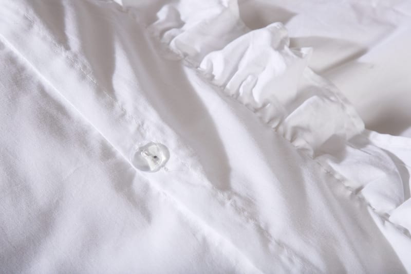 Levi Sengetøysett 2-Deler 150x200/50x60 cm - Hvid - Tekstiler & tepper - Sengetøy