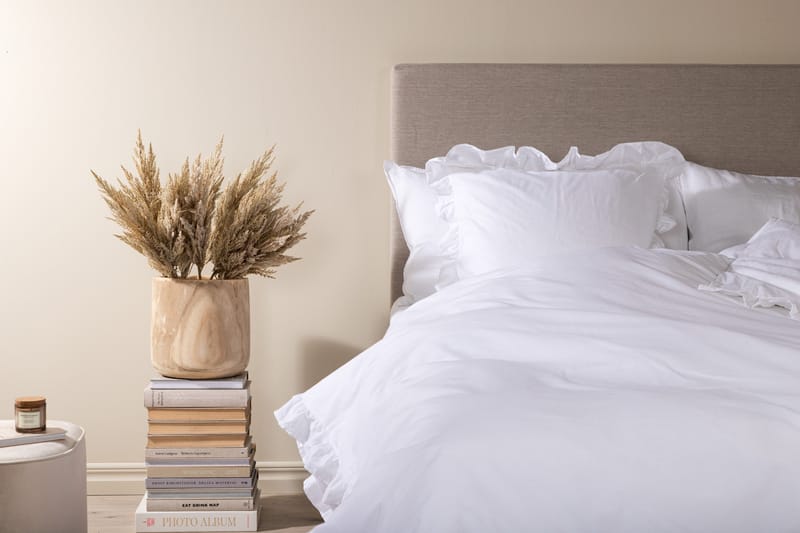 Levi Sengetøysett 2-Deler 150x200/50x60 cm - Hvid - Tekstiler & tepper - Sengetøy