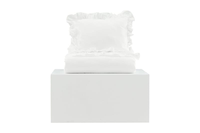 Levi Sengetøysett 2-Deler 150x200/50x60 cm - Hvid - Tekstiler & tepper - Sengetøy