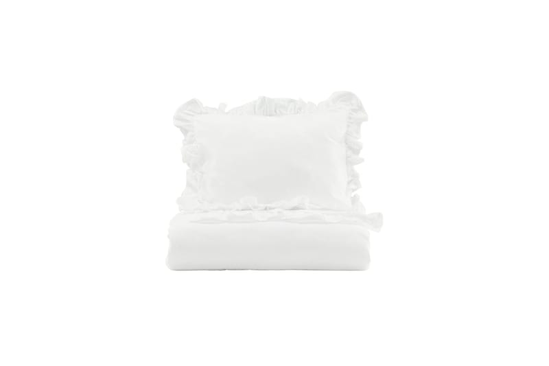 Levi Sengetøysett 2-Deler 150x200/50x60 cm - Hvid - Tekstiler & tepper - Sengetøy