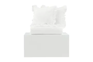 Levi Sengetøysett 2-Deler 220x240/50x60 cm - Hvit - Tekstiler & tepper - Sengetøy