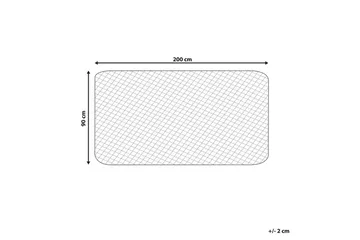 Madrassbeskytter Almanzor 200x90 cm - 200x90 cm - Tekstiler & tepper - Sengetøy