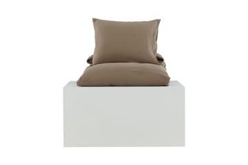 Mila Sengesett 2-delt 150x200 / 50x60 cm - Brun - Tekstiler & tepper - Sengetøy