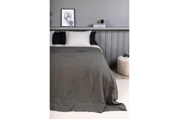 Milo Sengeteppe 260x260 cm - Lysegrå - Tekstiler & tepper - Sengetøy