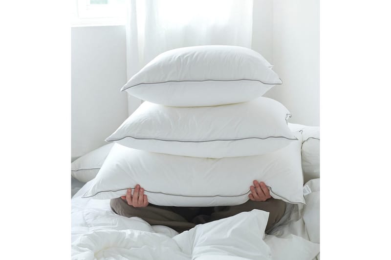 Pute Hotellpute - 65 x 90 cm - Tekstiler & tepper - Sengetøy - Sovepute - Hotellpute & avlang pute
