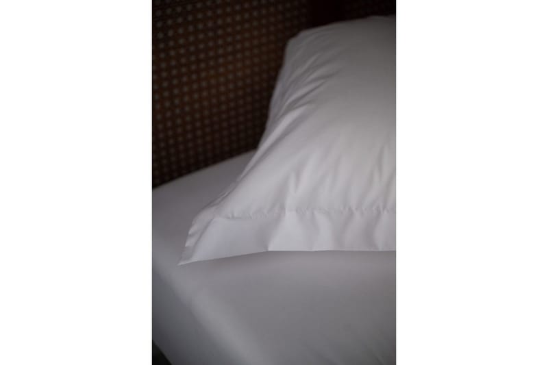 Putetrekk Egyptisk Bomull 50 x 60 cm Hvit - Tekstiler & tepper - Sengetøy