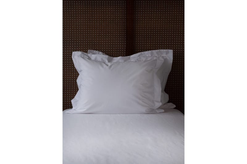 Putetrekk Egyptisk Bomull 50 x 60 cm Hvit - Tekstiler & tepper - Sengetøy