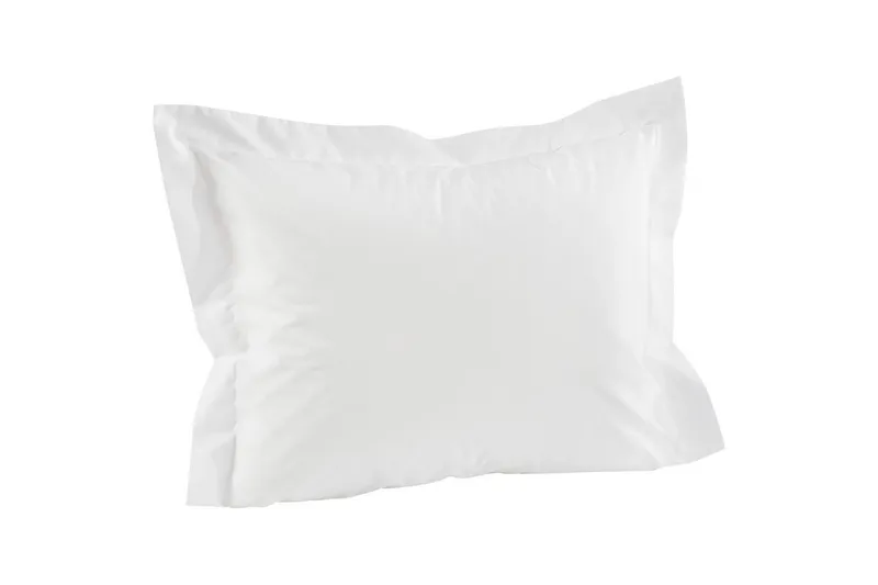 Putetrekk Egyptisk Bomull 50 x 60 cm Hvit - Tekstiler & tepper - Sengetøy