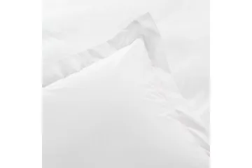 Putetrekk Egyptisk Bomull 50 x 60 cm Hvit - Tekstiler & tepper - Sengetøy