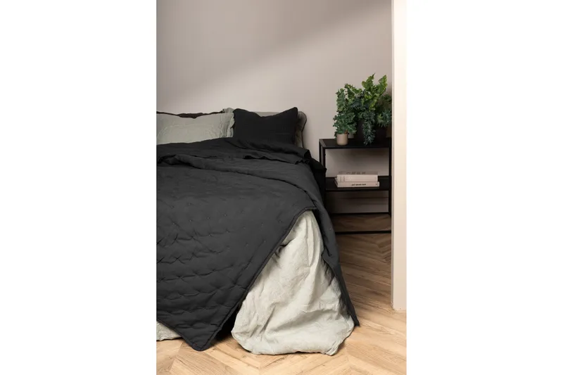 Sally Sengeteppe 150x250 cm - Antracit - Tekstiler & tepper - Sengetøy
