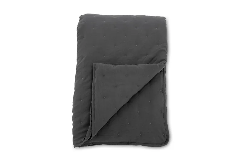 Sally Sengeteppe 260x260 cm - Antracit - Tekstiler & tepper - Sengetøy