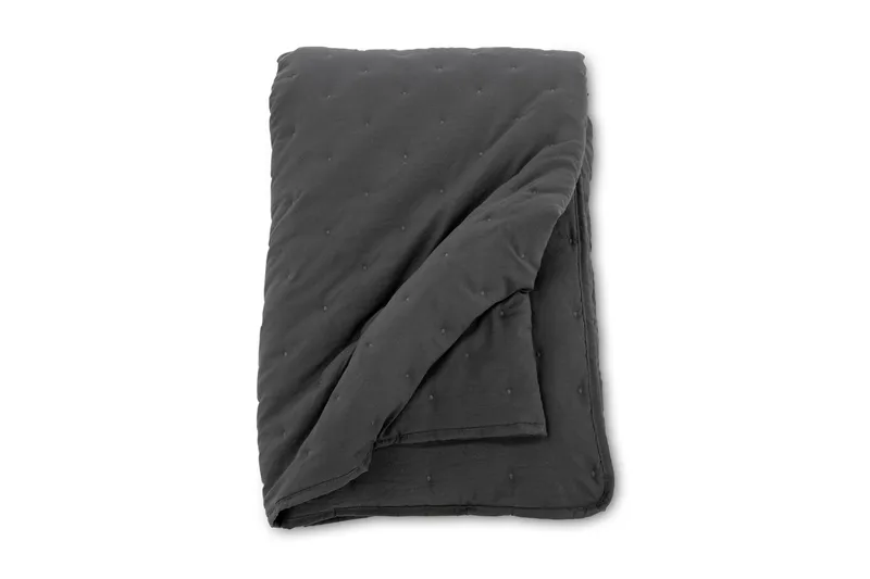 Sally Sengeteppe 260x260 cm - Antracit - Tekstiler & tepper - Sengetøy