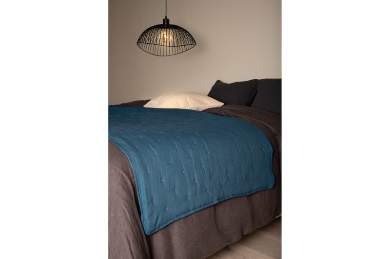 Sally Sengeteppe 80x180 cm - Blå - Tekstiler & tepper - Sengetøy