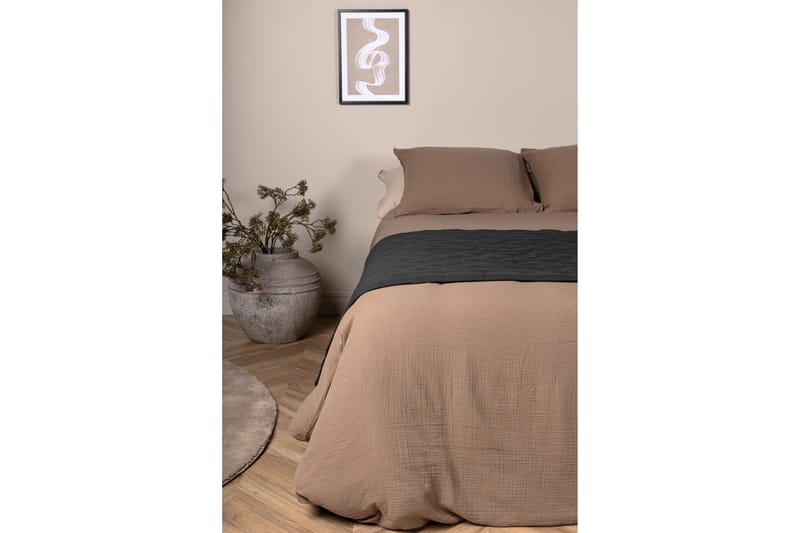 Sally Sengeteppe 80x260 cm - Antracit - Tekstiler & tepper - Sengetøy