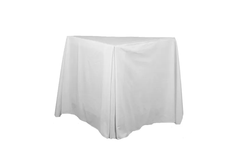 Sammet Sengekappe 90x200 cm, Hvit