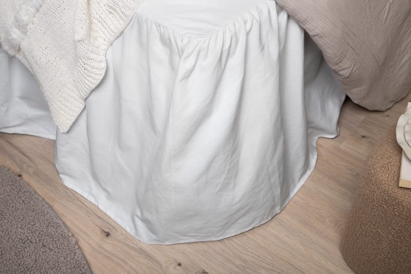 Pixy Sengekappe 120x200 cm - Hvid - Tekstiler & tepper - Sengetøy - Sengekappe & kanttøy - Sengekappe kontinentalseng