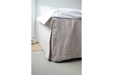 Sengekappe Borganäs of Sweden - 160 x 200 + 58 cm, Greige - Tekstiler & tepper - Sengetøy - Sengekappe & kanttøy - Sengekappe kontinentalseng