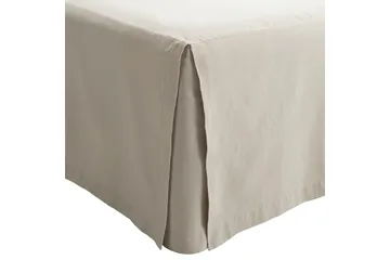 Sengekappe Borganäs of Sweden - 180 x 200 + 58 cm, Greige - Tekstiler & tepper - Sengetøy - Sengekappe & kanttøy - Sengekappe kontinentalseng