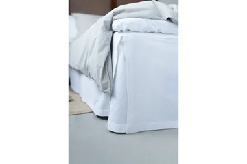 Sengekappe Borganäs of Sweden - 180 x 200 + 58 cm, Hvit - Tekstiler & tepper - Sengetøy - Sengekappe & kanttøy - Sengekappe kontinentalseng