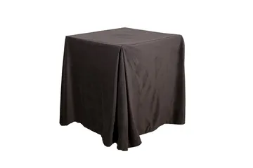 Sammet Sengekappe 180x200 cm - Grå - Tekstiler & tepper - Sengetøy - Sengekappe & kanttøy - Sengekappe dobbeltseng