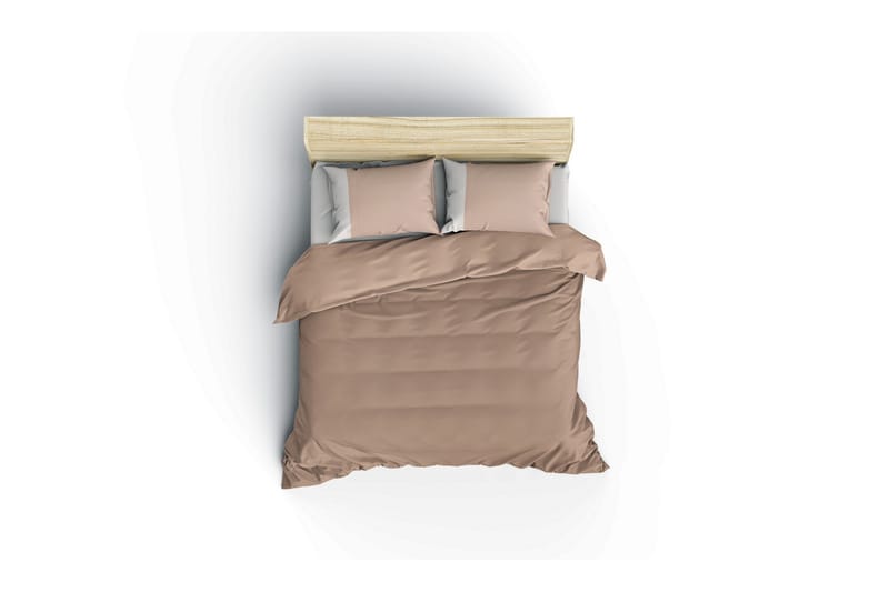 Sengesett Cotton Box Ranforce - Beige - Tekstiler & tepper - Sengetøy - Sengesett