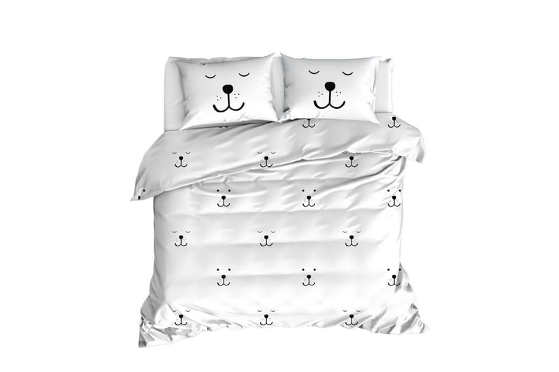 Sengesett EnLora Home Ranforce - Hvit - Tekstiler & tepper - Sengetøy - Sengesett