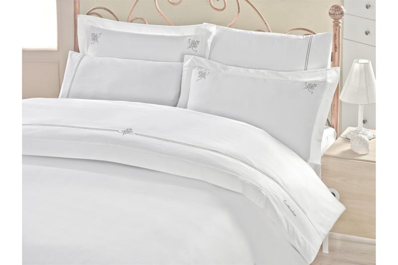 Sengetøy Cotton Box Dobbelt 6-deler Satin - Sengesett - Sengetøy