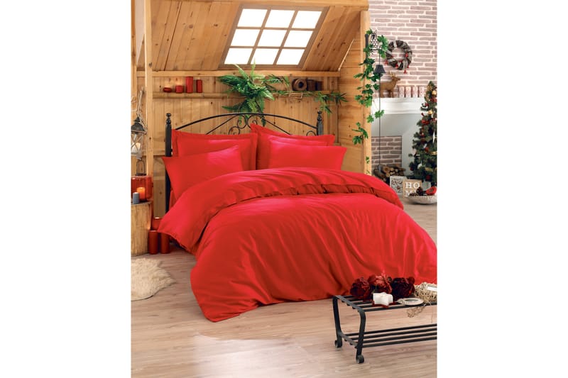 Sengetøysett Cotton Box Dobbelt 4-deler Premium Satin - Sengesett - Sengetøy