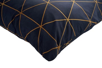 Branlor sengesett 240x220 cm - Gull og Svart - Tekstiler & tepper - Sengetøy - Sengesett