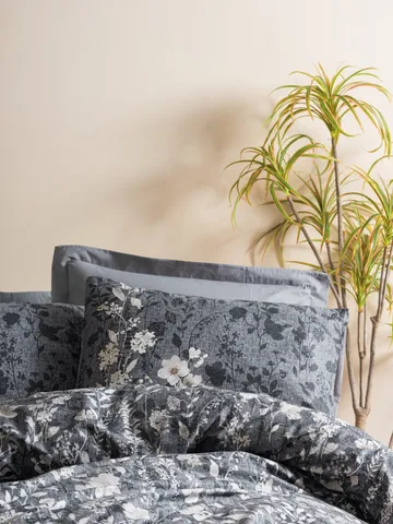 Bravenor sengesett 140x200 cm - Antrasitt - Tekstiler & tepper - Sengetøy - Sengesett - Dynetrekksett enkeltseng